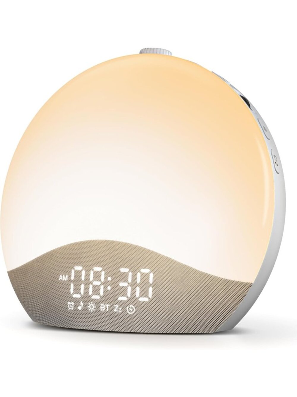 Sunrise Alarm Clock with White Noise, 26 Soothing Sounds & 17 Night Lights